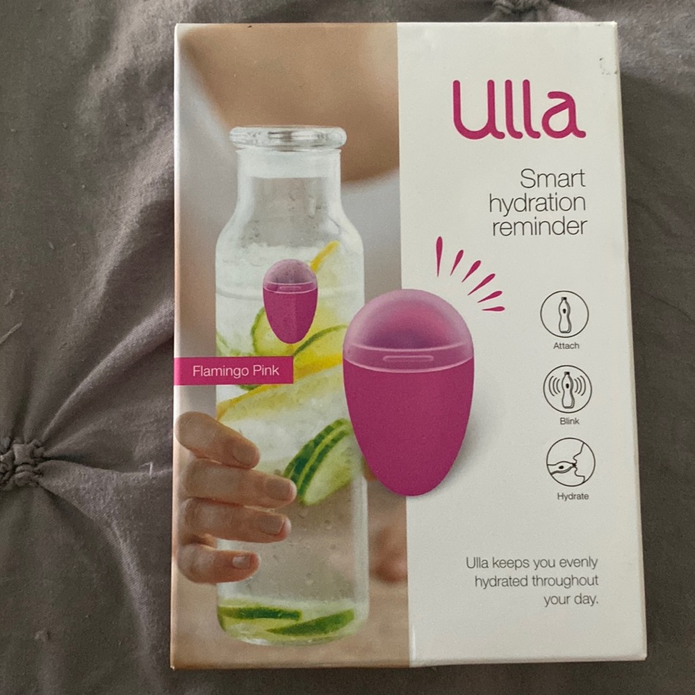 NIB Ulla smart hydration reminder in flamingo pink
